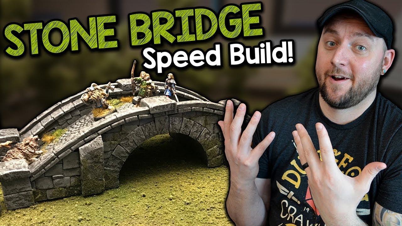 Stone Bridge for D&D Tutorial (Black Magic Craft Episode 075)