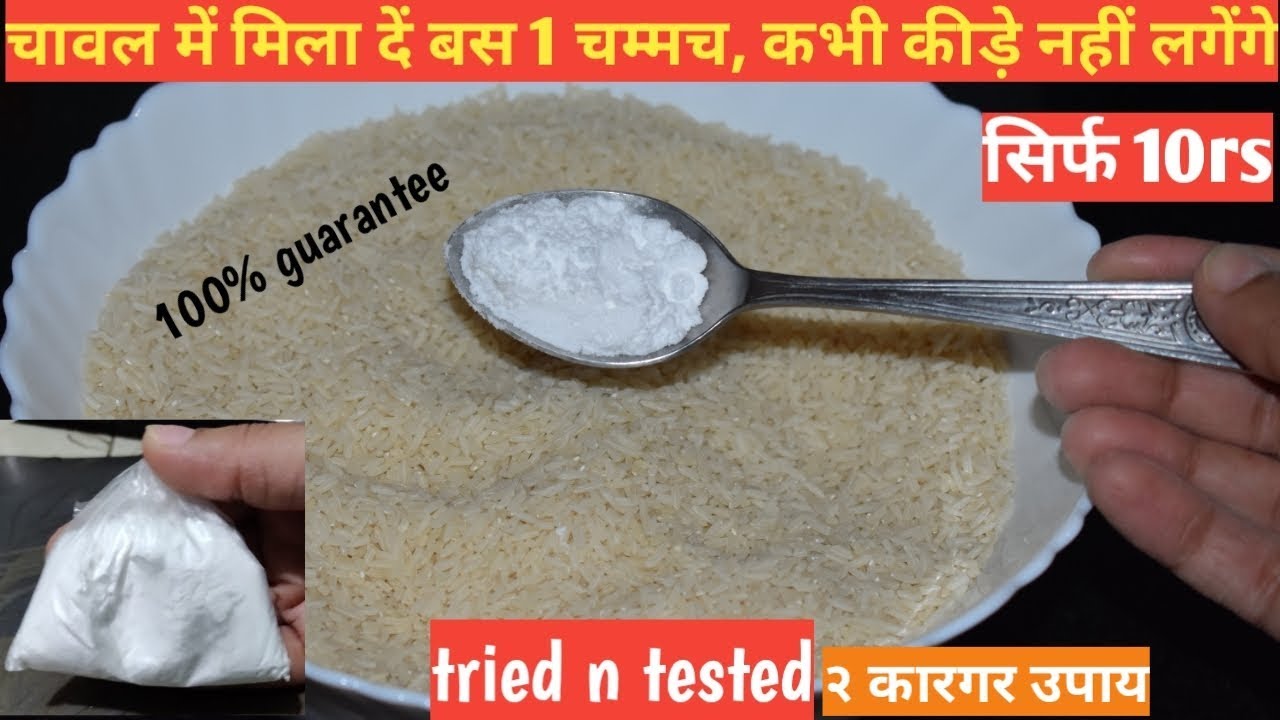 इन 2 उपायों को अपना लिया तो कभी चावल में कीड़े नहीं लगेंगे ,सबसे सस्ता सबसे असरदायक। grain storage