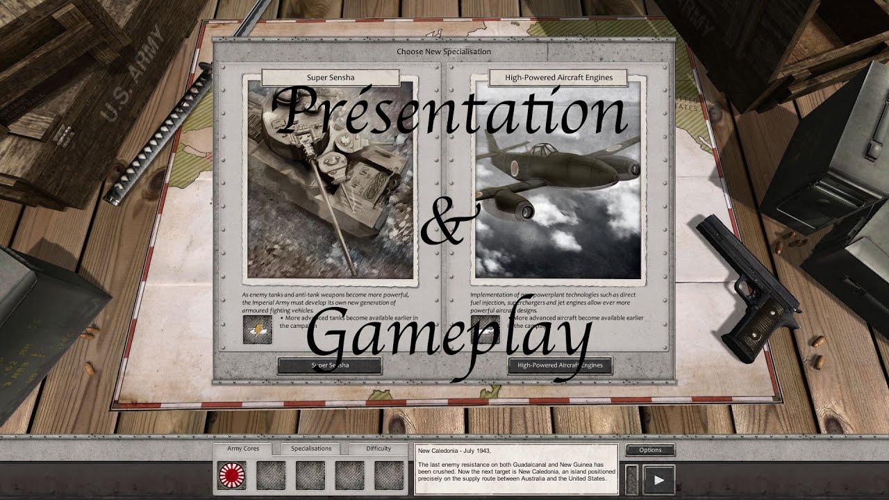 Order of Battle WWII : Pr&eacute;sentation & Gameplay
