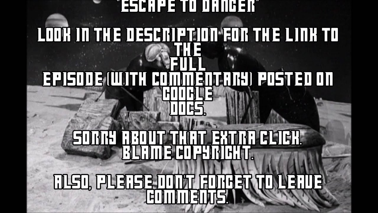 Doctor Who - Season 2 - Episode 18 - "Escape to Danger" (with commentary)