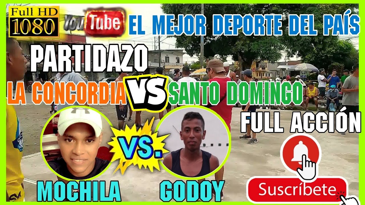 MOCHILA 🆚 GODOY PARTIDAZO ÉLITE EN LA CONCORDIA FULL ECUAVOLEY 2021 🤾