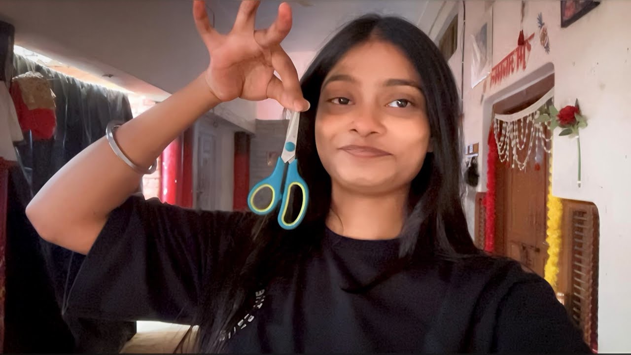 HAIRCUT GONE RIGHT? I Cut My Hair at Home 😂 VLOG | #part2 