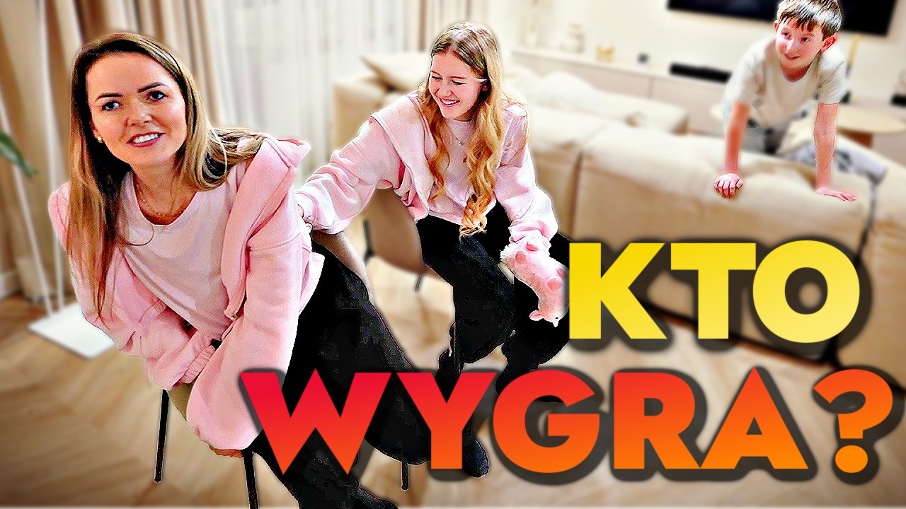 KTO OSTATNI ZEJDZIE Z KRZESŁA TEN WYGRYWA CHALLENGE Z MAMĄ
