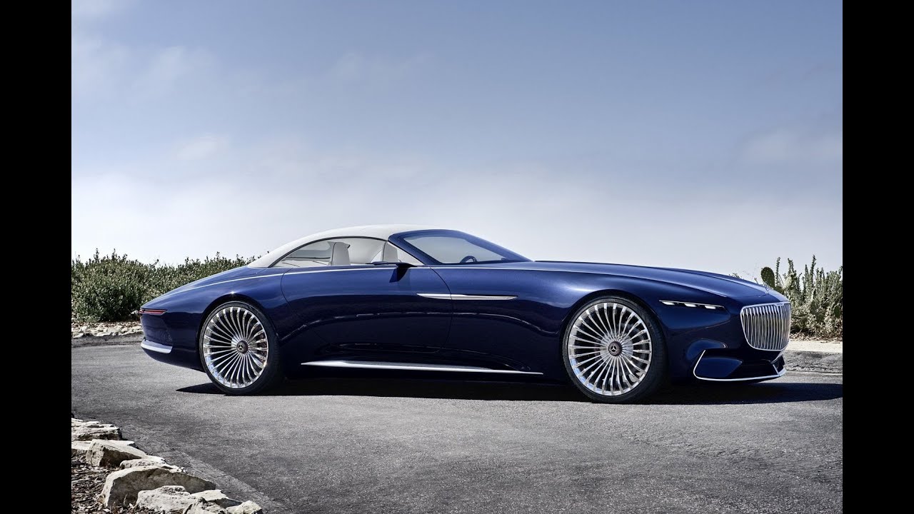 AUTOLIVE365 🏁🏁 Mercedes Vision MAYBACH 6 Cabriolet