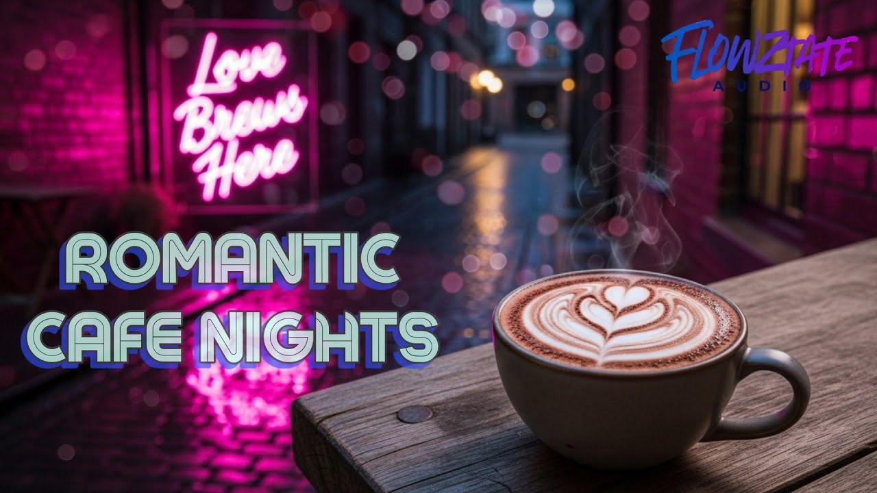 Romantic Night Cafe Music | Valentine's Day Chill Love Songs With Vocals | Flowztate Audio
