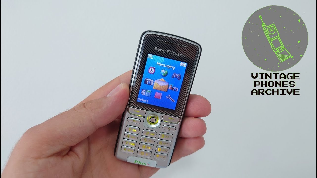 Sony Ericsson K320i Mobile phone menu browse, ringtones, games, wallpapers