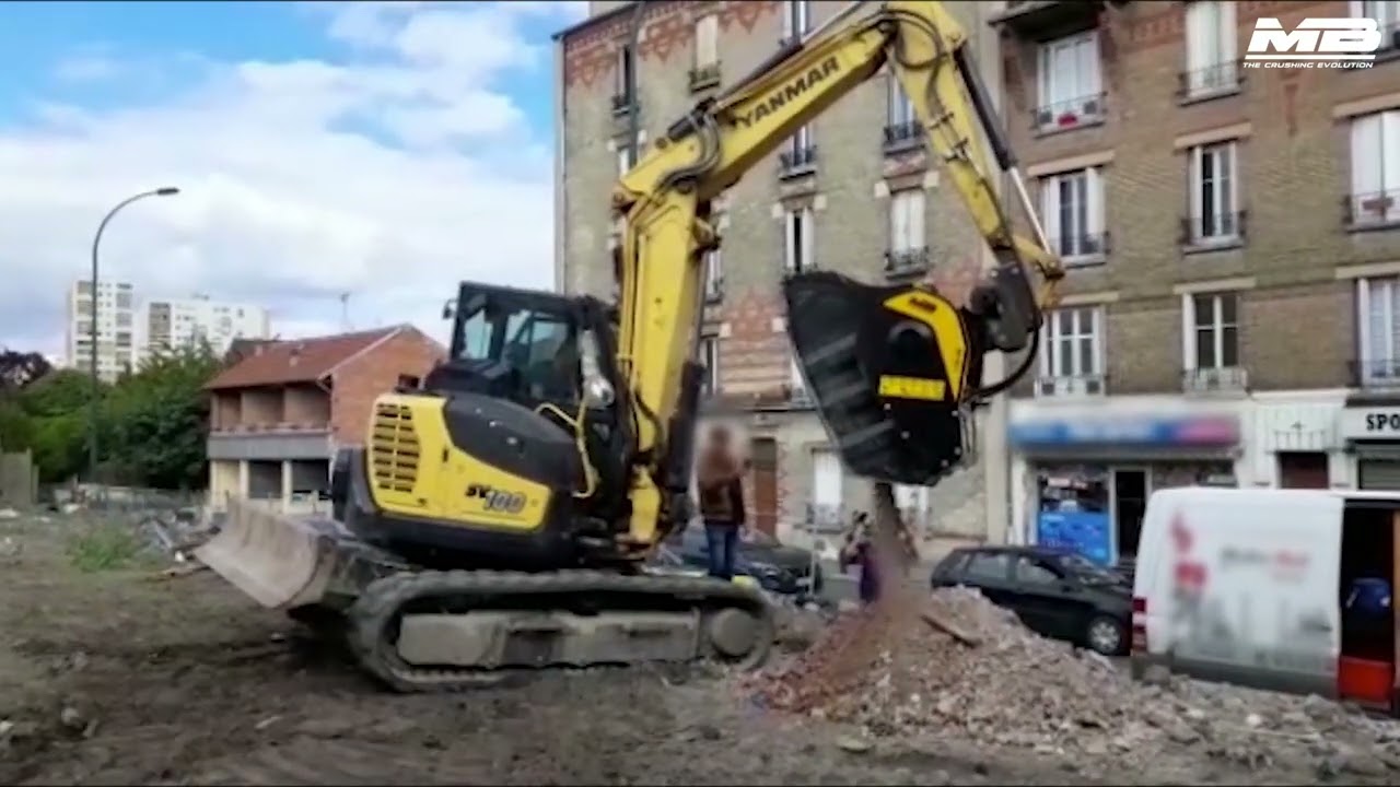How to overcome urban job sites restrictions with MB Crusher units