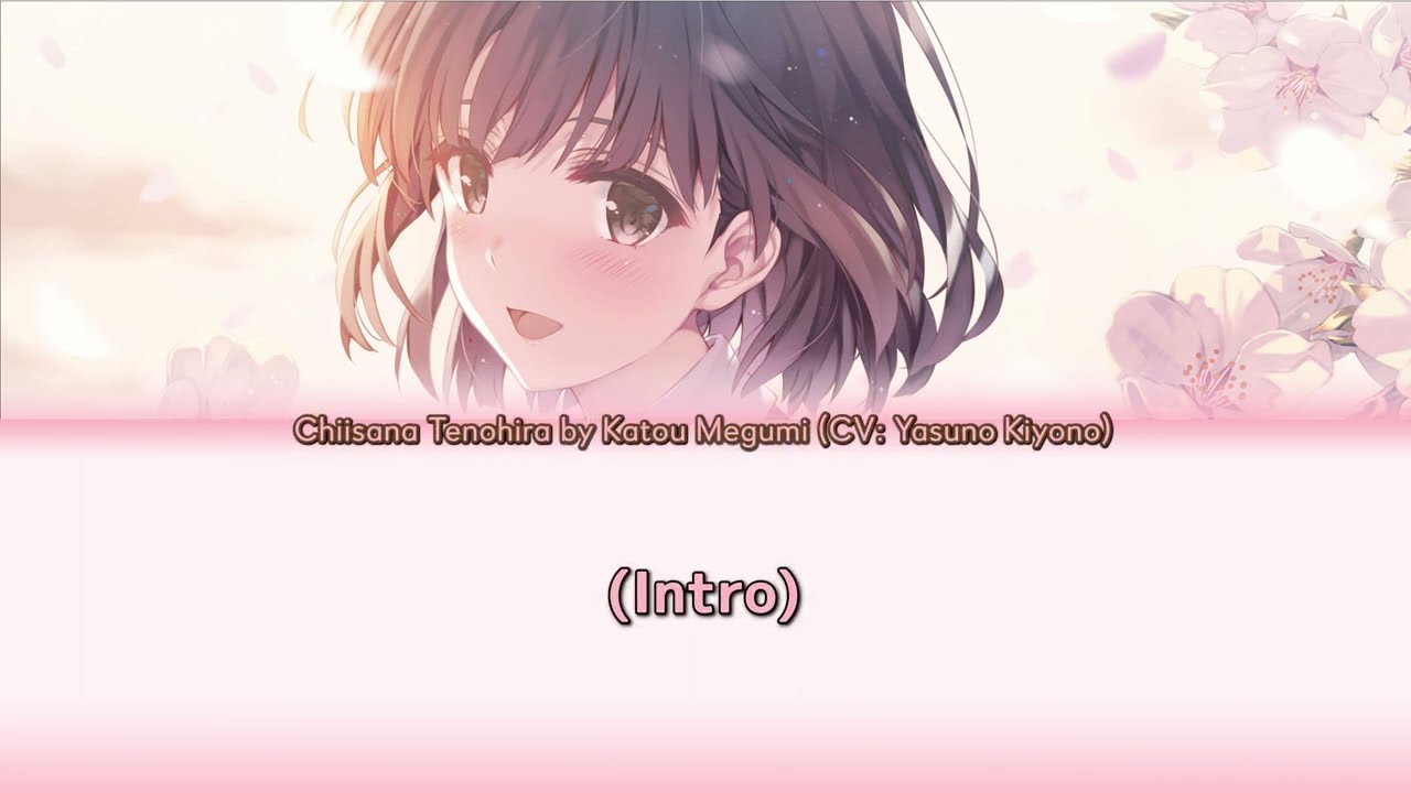 (4K) Clannad Afterstory ED Song - Chiisana Tenohira by Katou Megumi Lyric Video