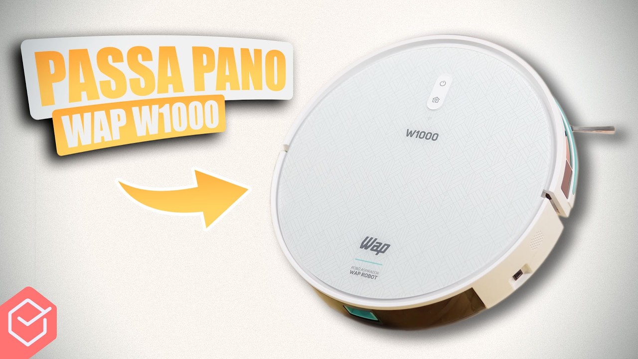 Esse ROBÔ ASPIRADOR me SURPREENDEU! // WAP 1000  com MAPEAMENTO em TEMPO REAL!