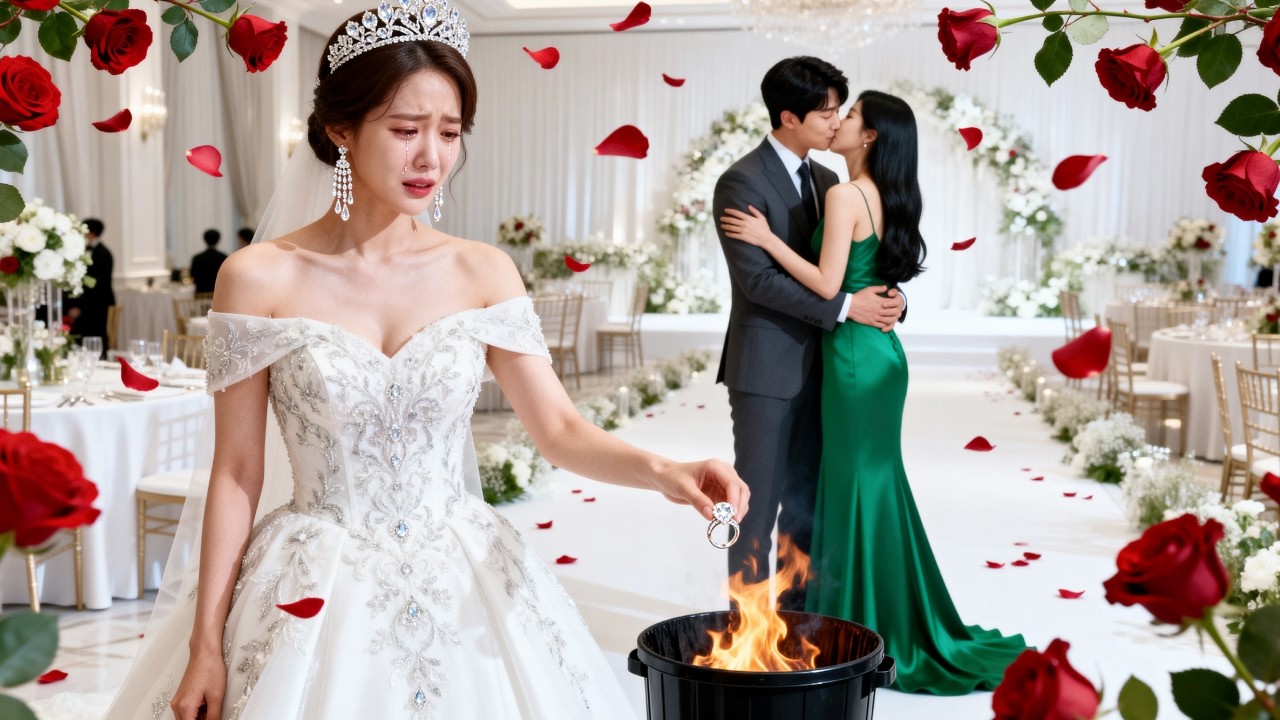 婚禮當天渣男故意不出席讓我丟進臉面，我不哭不鬧當場換新郎！轉身嫁給傳聞冷酷無情的總裁，婚後卻被他放在手心裡寵成寶！ #虐戀#愛情#情感#爽劇#大女主角