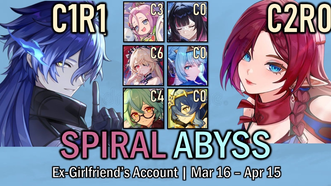 36★ Abyss on My Ex-Girlfriend’s Account (C1R1 Flins + C2R0 Chasca) | Mar - Apr '26
