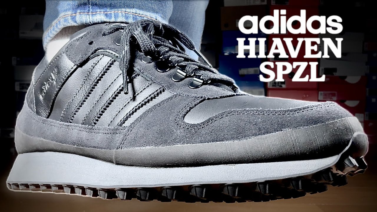 防水の黒スニーカーならこれに決まり！【スニーカーレビュー】adidas HIAVEN SPZL “CORE BLACK” review & on feet