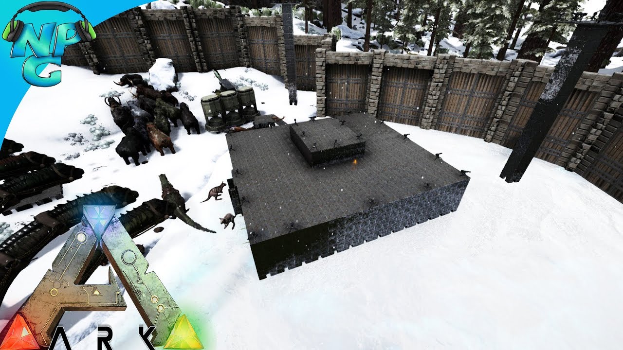 World War ARK - 2 Men 1 Base Raid in Record Time in the Deadly Snow Zone! E16 ARK Survival Evolved