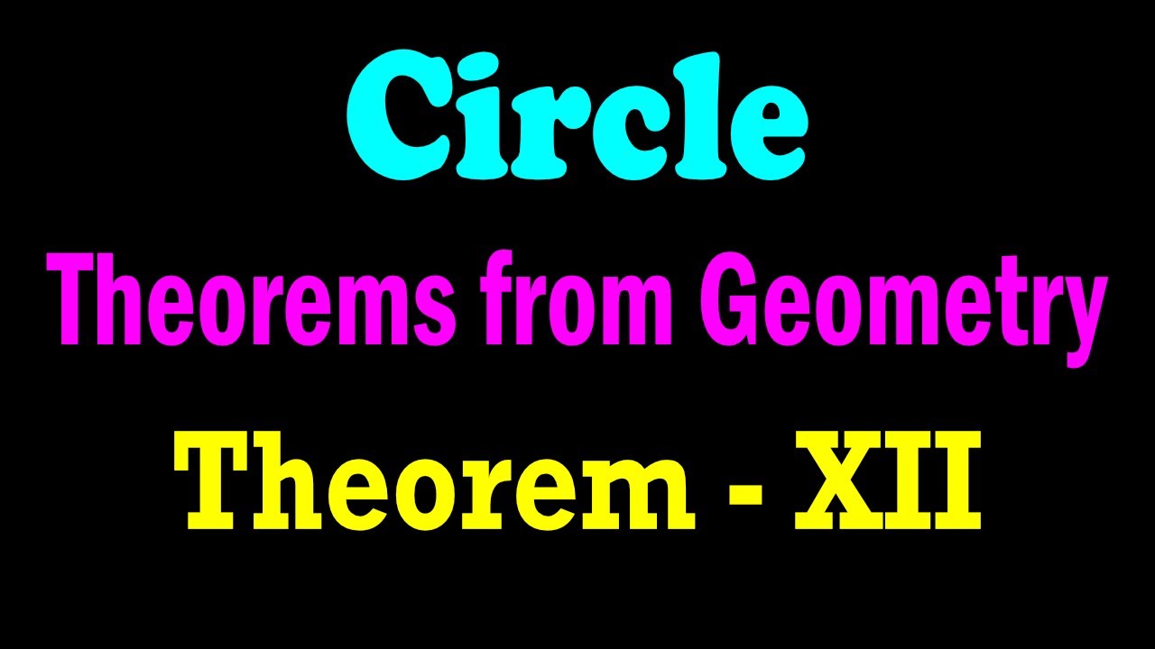 Circle Theorem-XII : Parallel Lines Intercept Equal Arcs | JEE | CBSE | ISC