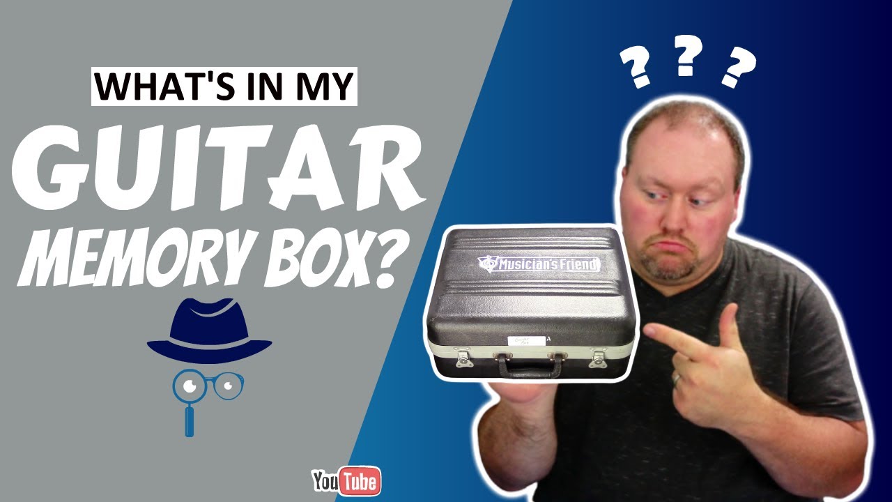 🤔 Revealing What's in My Guitar Memory Box 🗃