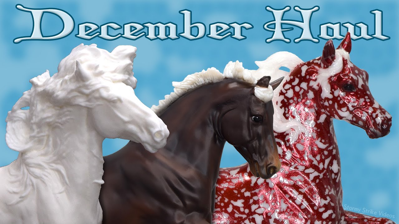 My 2024 Christmas/December Haul! || Breyer Model Horses, Artist Resins, Ornaments, & More!