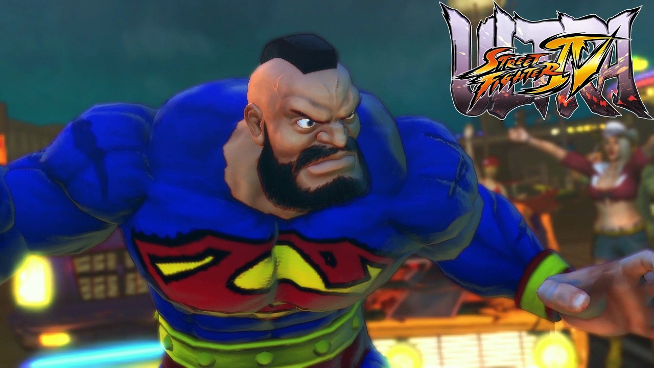 USF4 Zangief Superman Mod Arcade