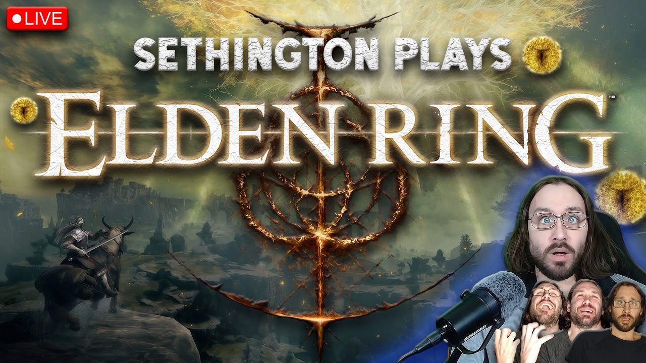 🔴 Second Elden Ring Playthrough – This Time We Don’t Panic Roll (Probably) Pt. 3