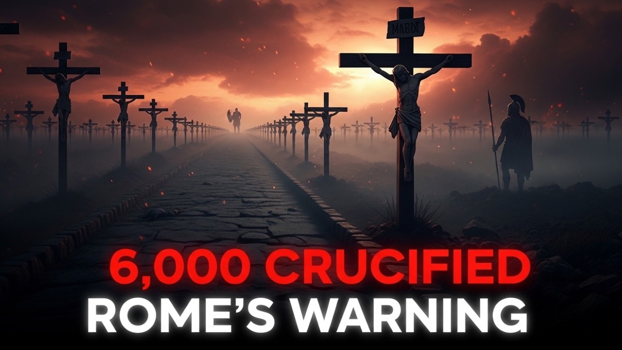 The Brutal Execution of Spartacus: Rome&rsquo;s Darkest Warning | Crucifixion on the Appian Way