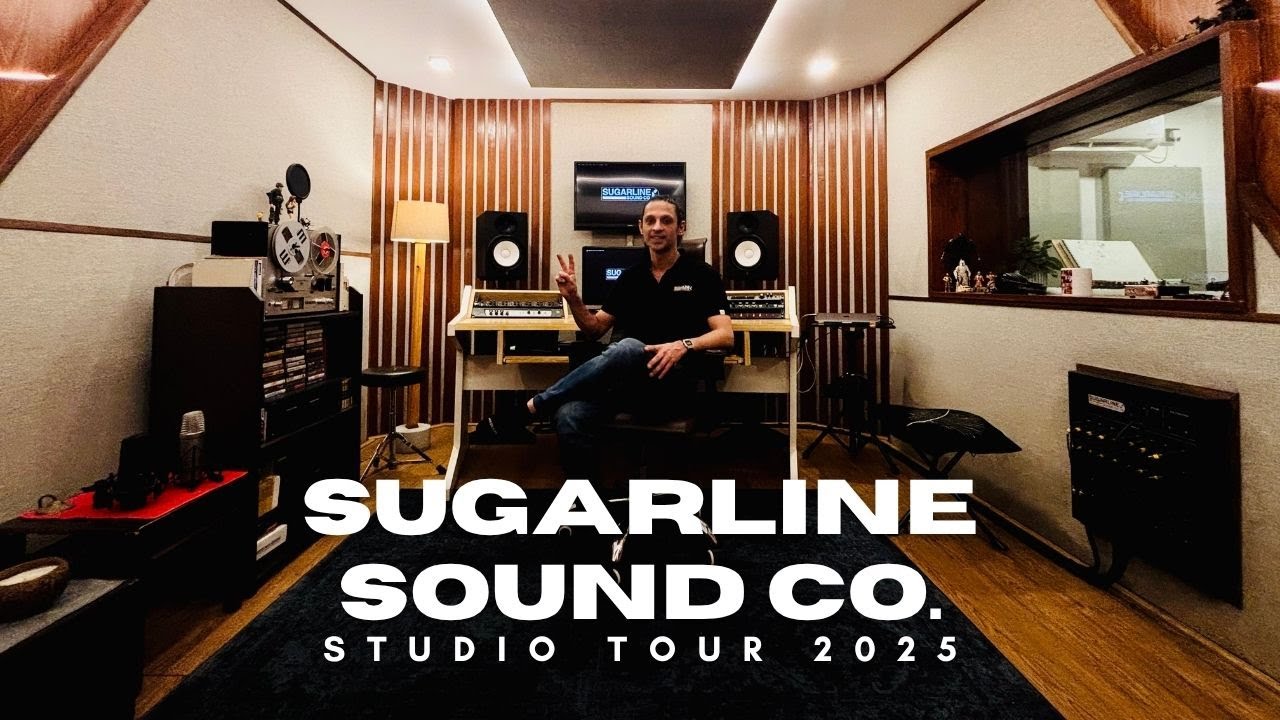 Inside Sugarline Sound Studio | Studio Tour with Kryptos Guitarist Rohith Chaturvedi