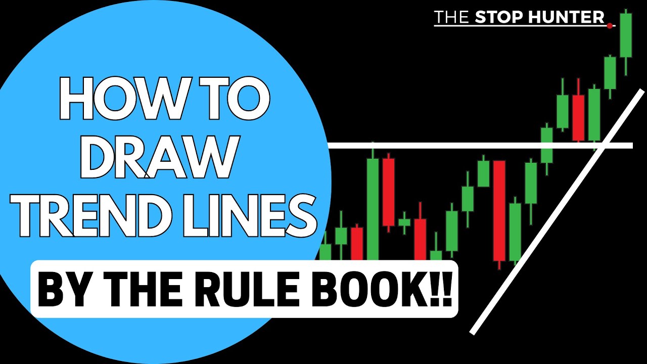 HOW TO DRAW TREND LINES LIKE THE PRO's - CORRECTLY & BY THE RULE BOOK! [QUICK GUIDE]