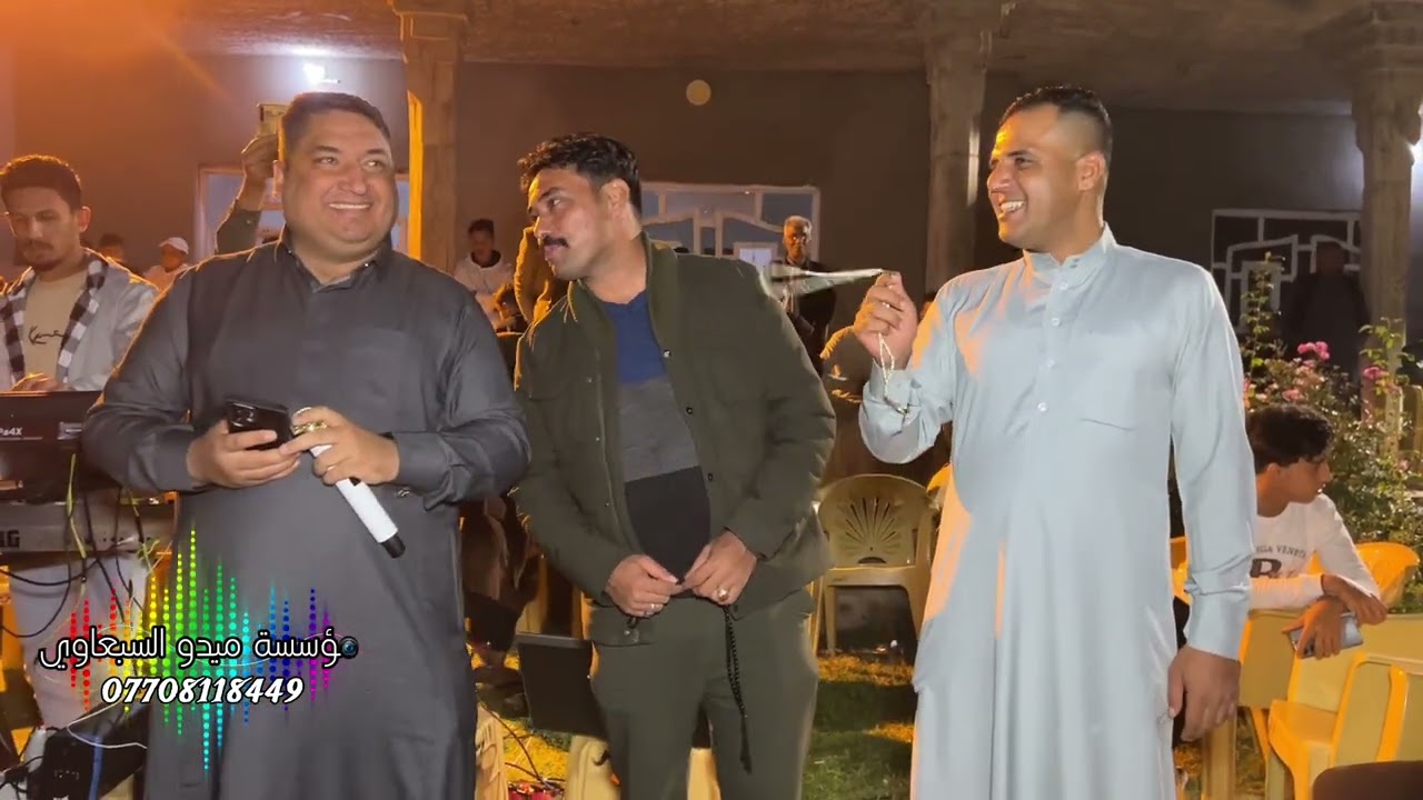دبكات الفنان الكبير مروان السبعاوي والعازف عيسى العمري حفلة تل الشعير زواج احمد وعدنان النجم
