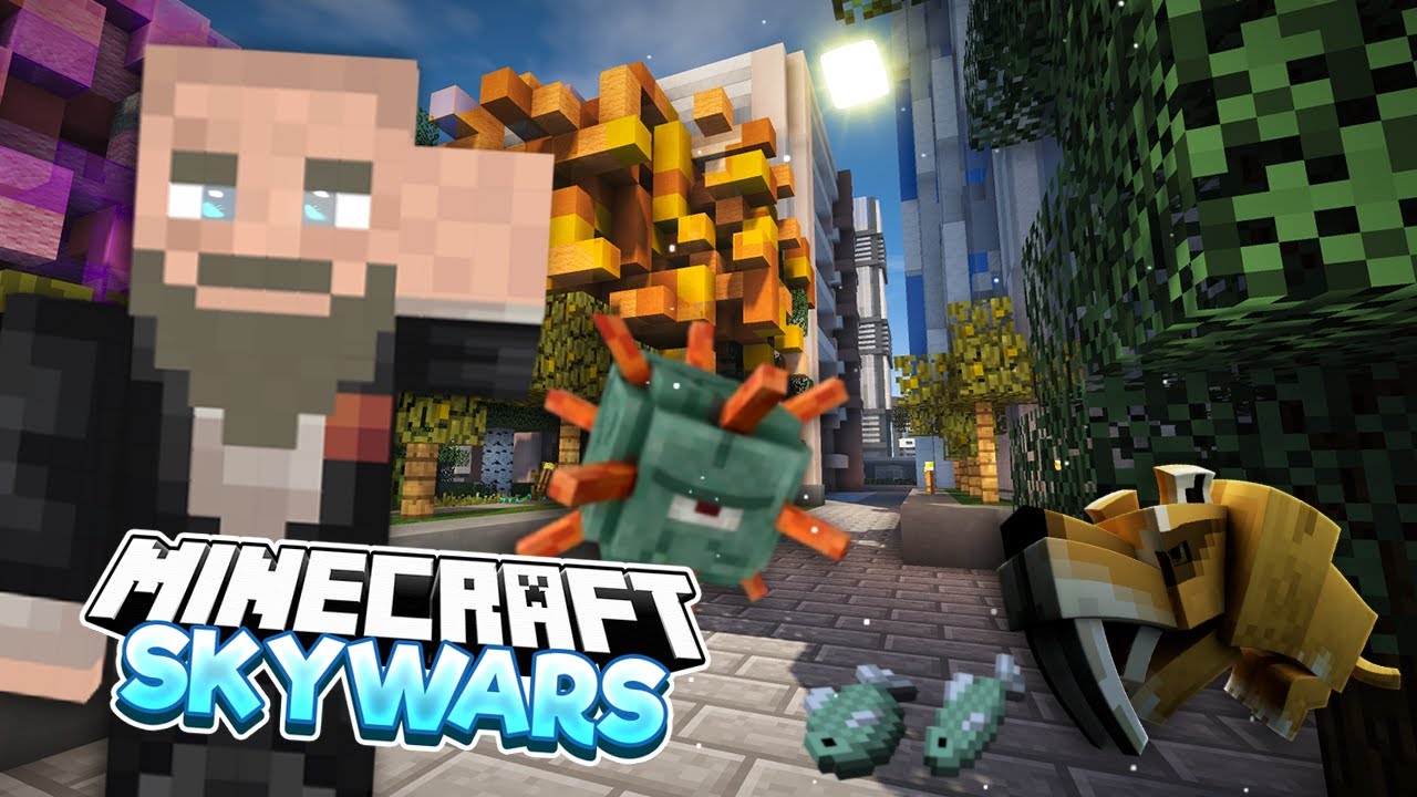 KAPITAN ZJEŻDŻA Z KURSU W PRZEPAŚĆ MINECRAFT: SKYWARS #3