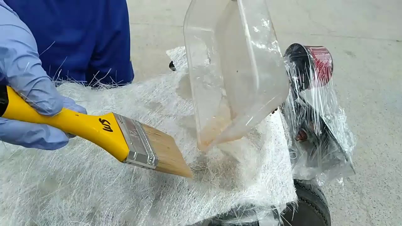 Gumawa tayo ng Fiber Glass Mat Seat | Vlog 14