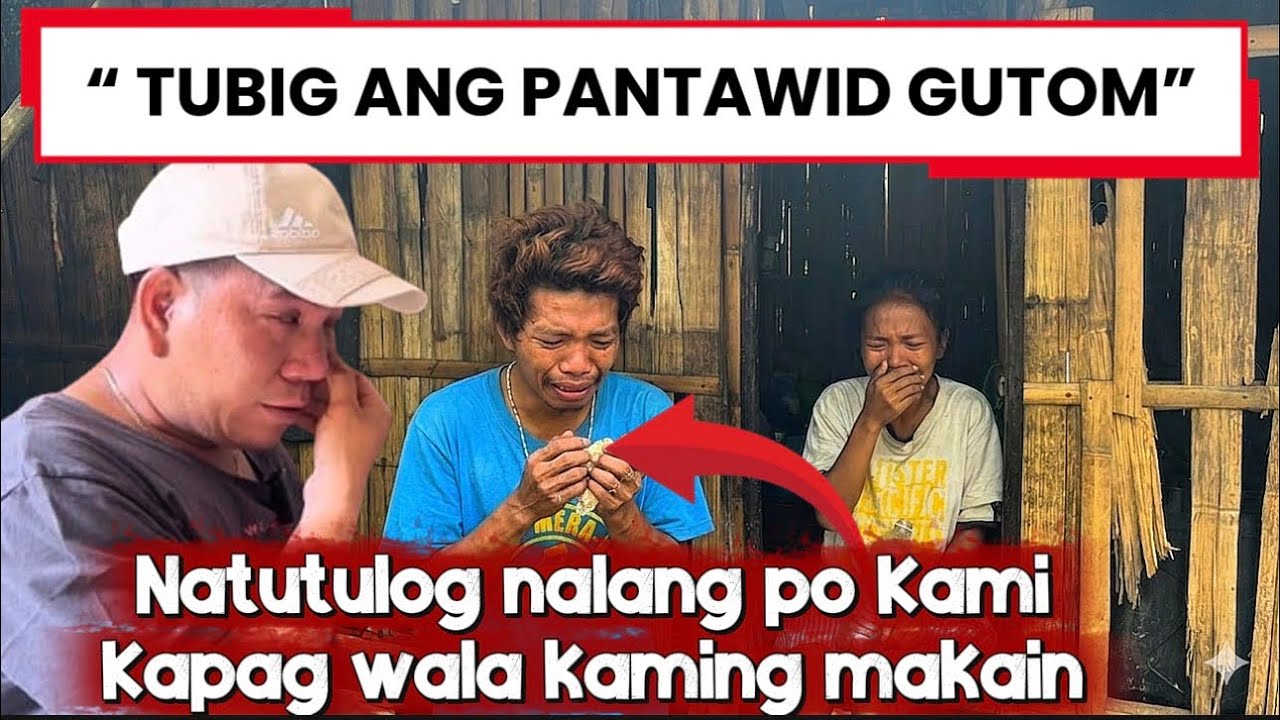 Magkapatid na Tubig nalang ang iniinom para lang magka laman ang Tiyan. @PugongByahero 