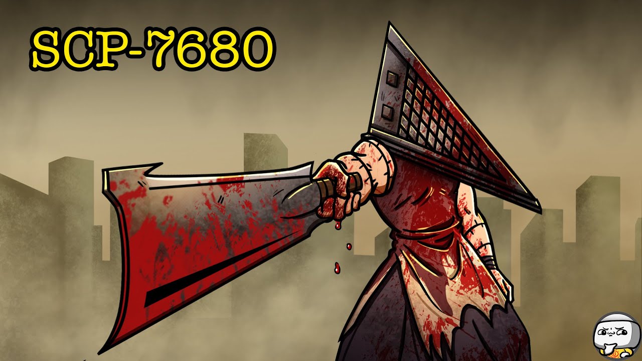 Pyramid Head SCP-7680 The History of Site-77 Speedrunning (SCP Animation)