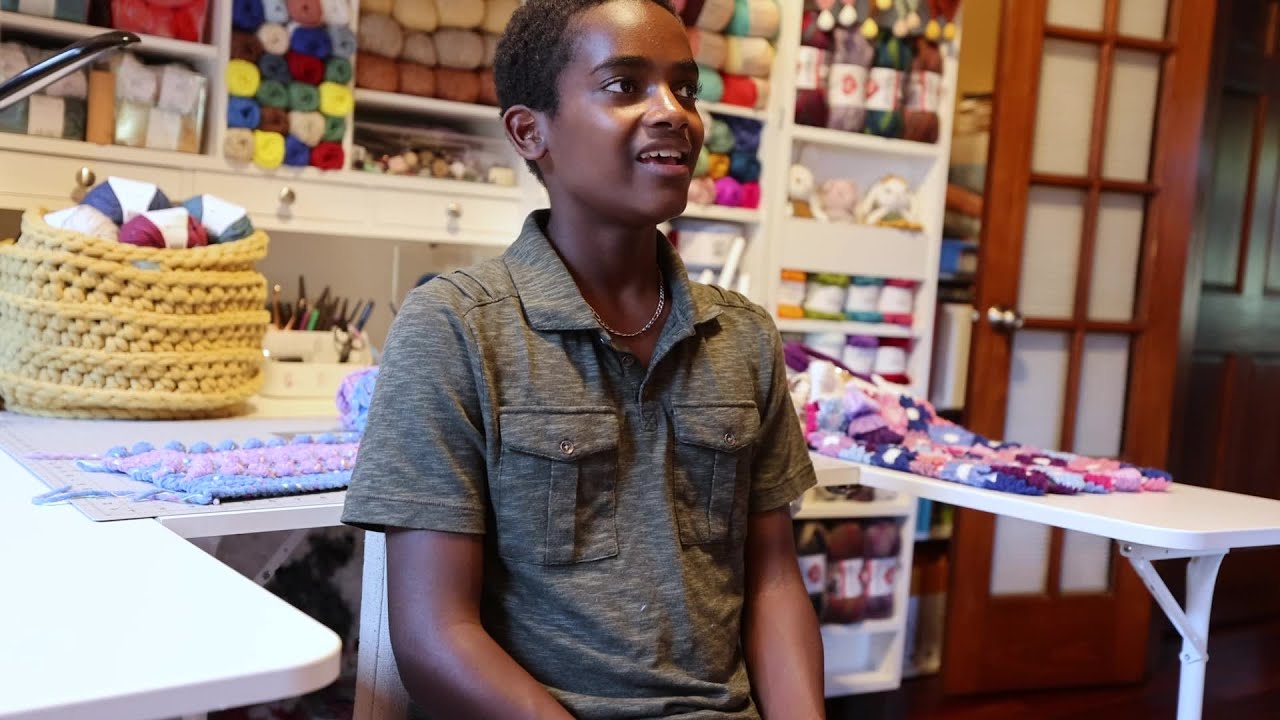 Crochet prodigy Jonah Larson on his journey to internet stardom