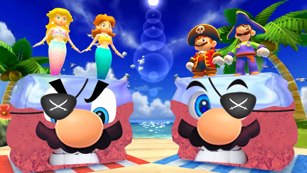 【マリオパーティ100ミニゲームコレクション】人魚と海賊の究極バトル！4K UHD (2160P)
