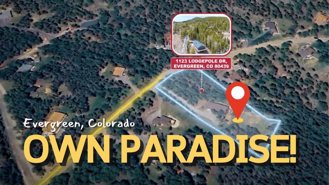 Own Mountain Views in Evergreen Colorado