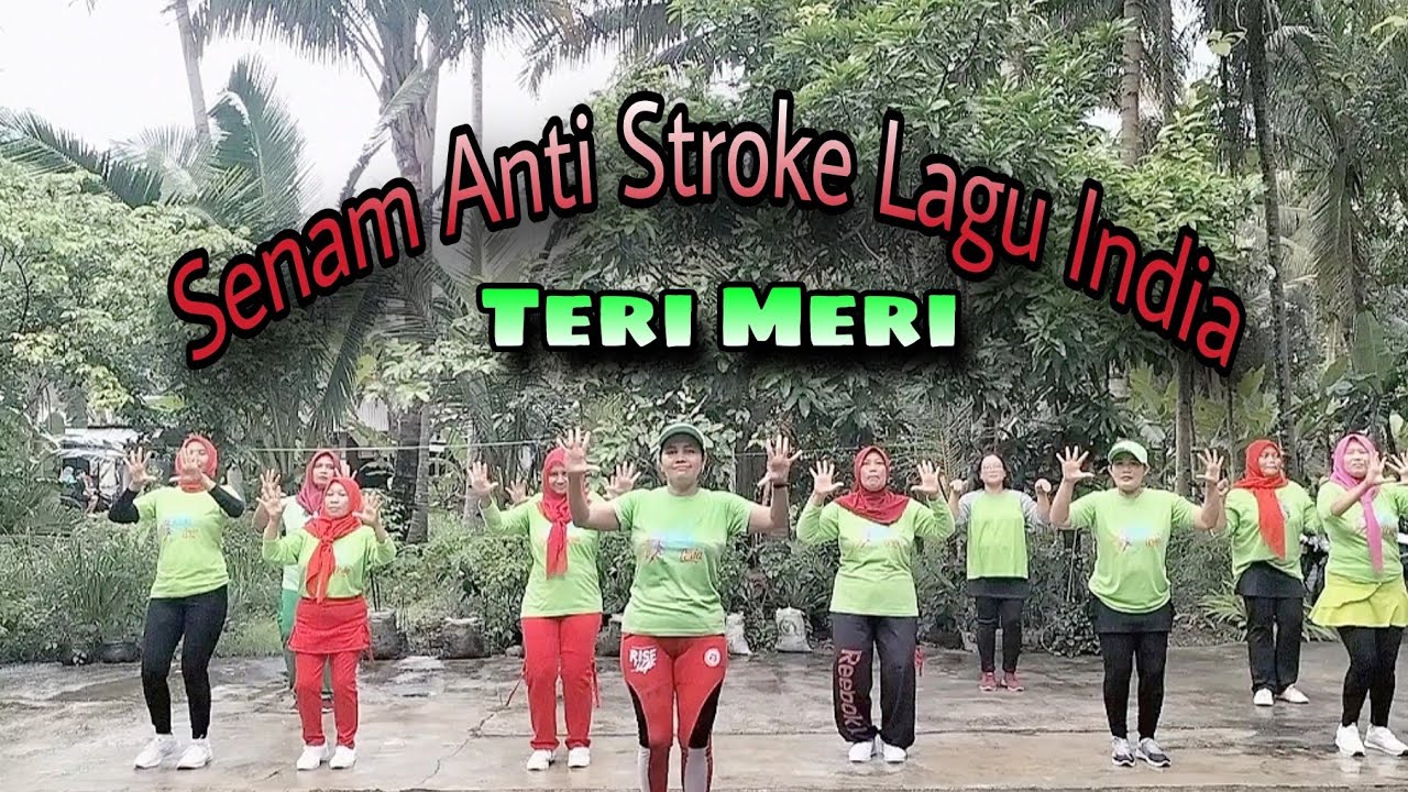 SENAM ANTI STROKE LAGU INDIA TERI MERI //SENAM LANSIA //