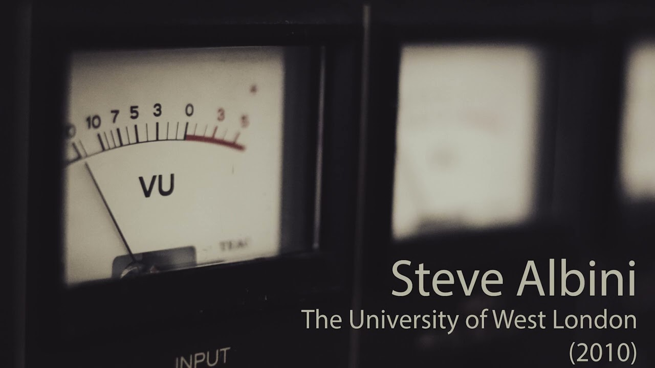 Steve Albini @ The University of West London (2010)