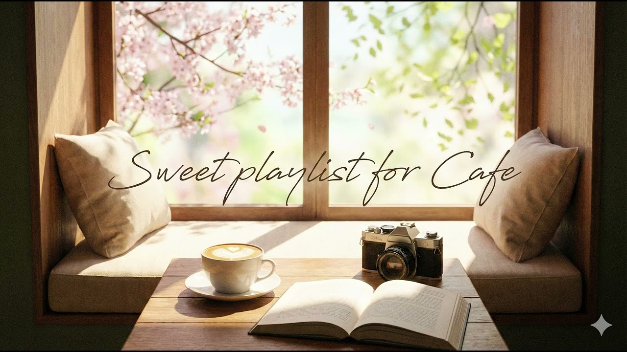 💕[몽글이플리]Sweet spring Playlist for cafe 2026#02🎄광고없음 BGM 카페음악 2026🎁