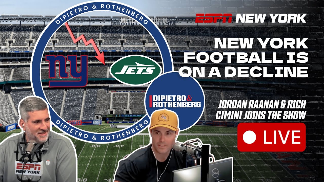 New York Football Declines + plus Week 18 and CFP | DiPietro & Rothenberg - 1/2/26