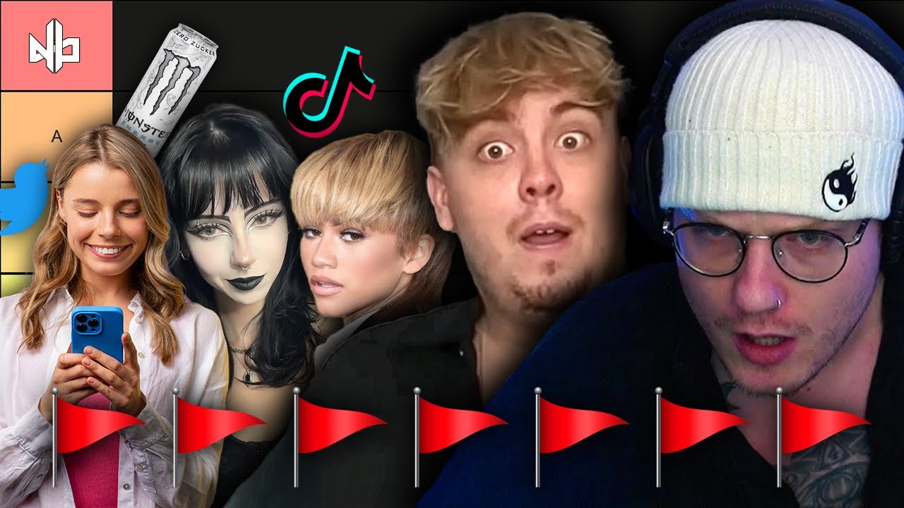 Eine FRISUR ist schlimmer als CHEATEN??? 😂 | Niek und Kroko machen RED FLAG Tierlist | Niekbeats