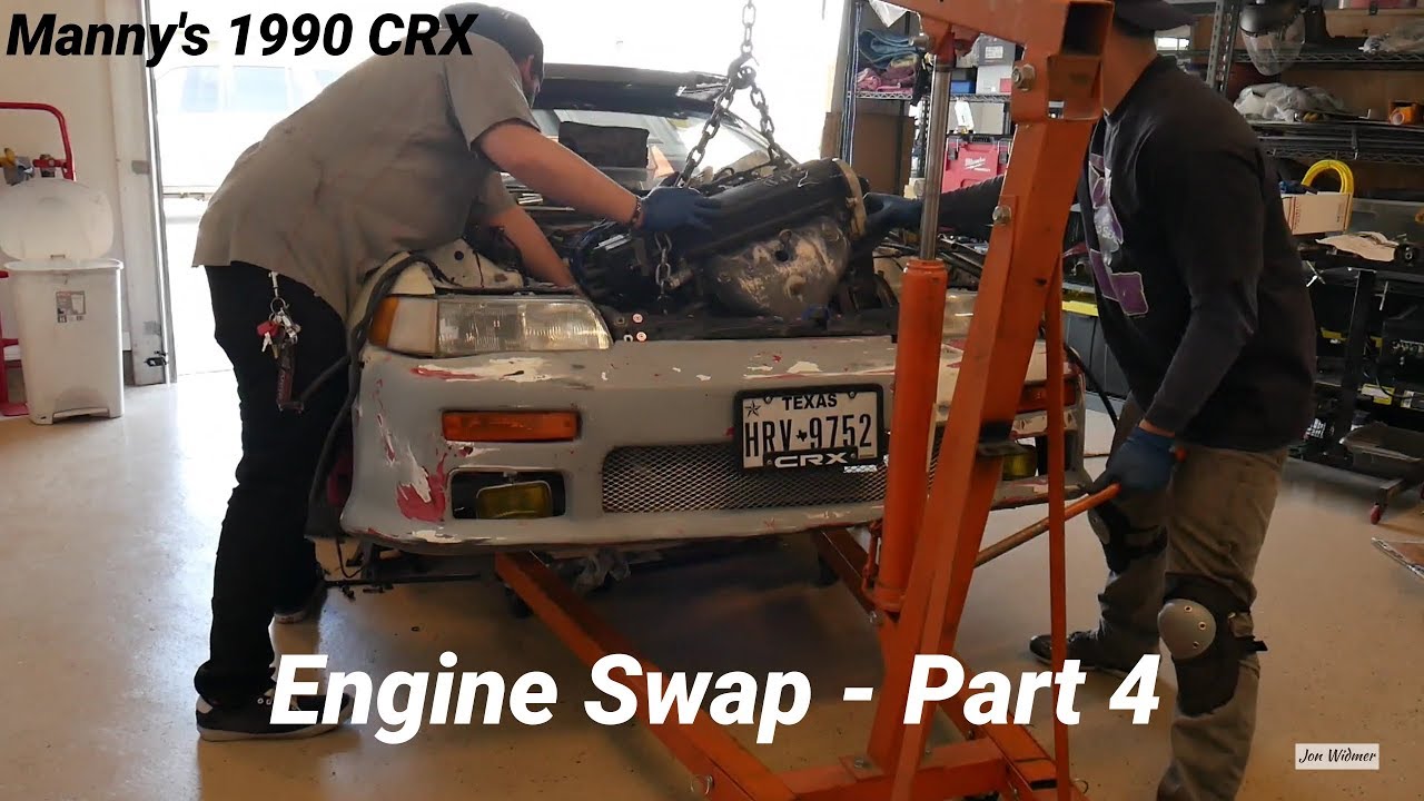 Budget CRX Build - SOHC ZC Engine Swap Complete