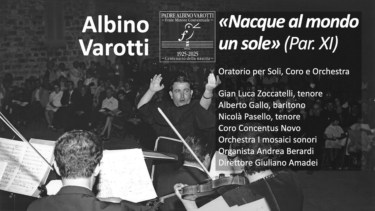 Albino Varotti (1925-2018), «Nacque al mondo un sole» ('Paradiso' XI)
