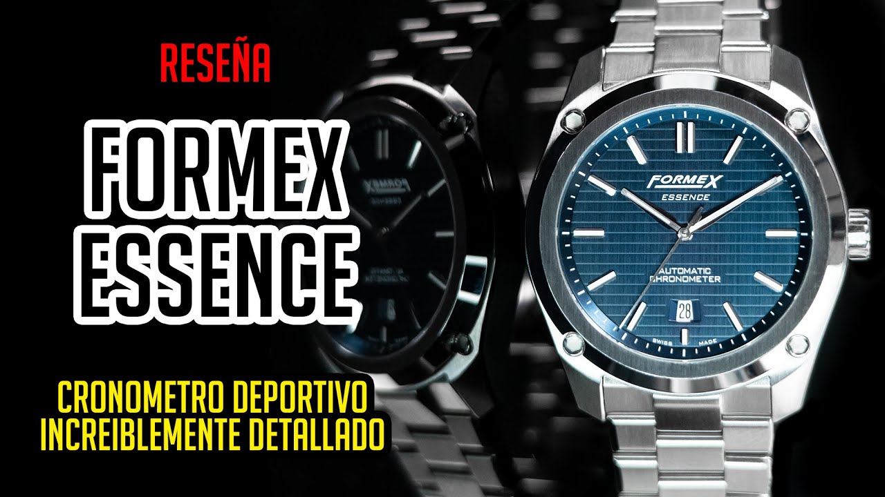 Reseña Formex Essence Cronómetro Automático Suizo Deportivo