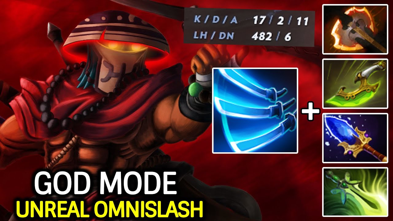 Juggernaut God Mode &ndash; Omnislash That Melts Everyone Dota 2