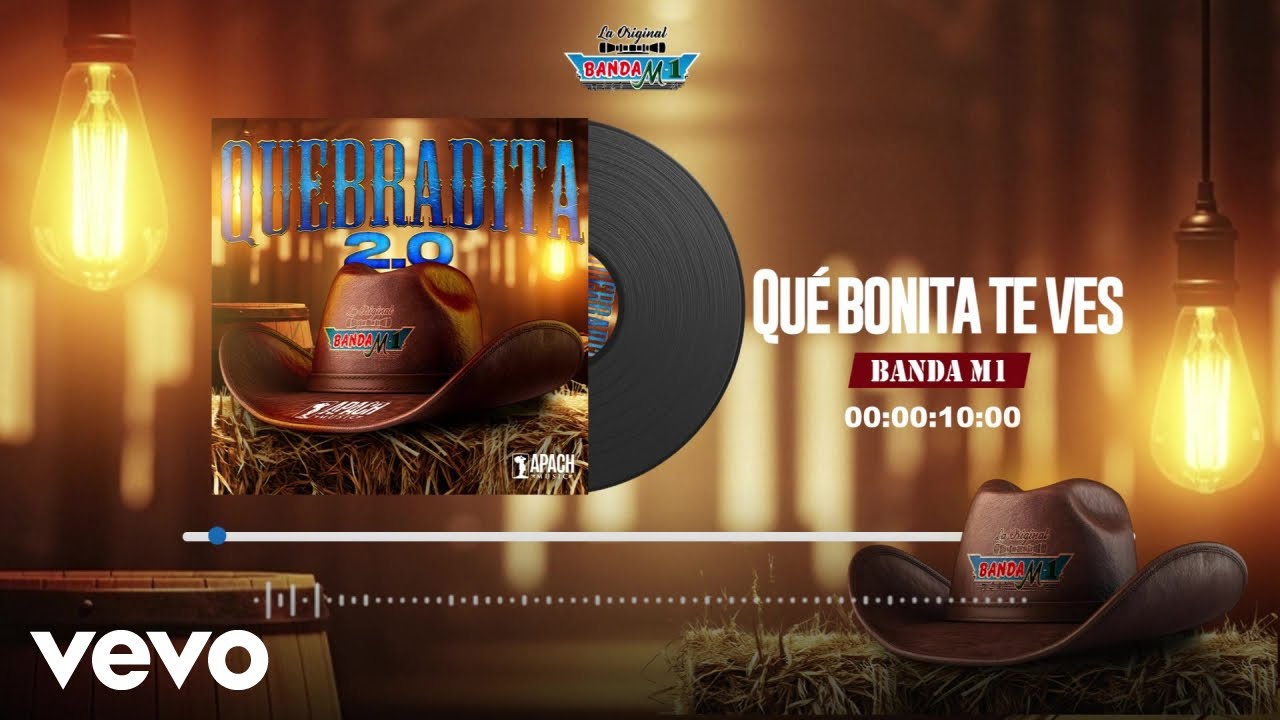 Banda M-1 - Que Bonita Te Ves (Audio)