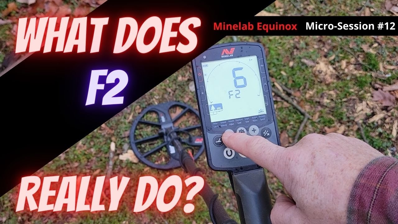Что на самом деле делает F2 для Minelab Equinox?