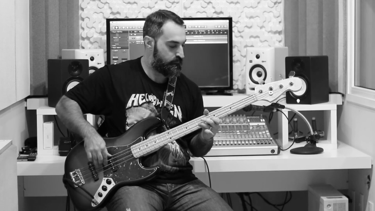 Anthrax - Madhouse - Bass cover (HD) by Glauco Marcon
