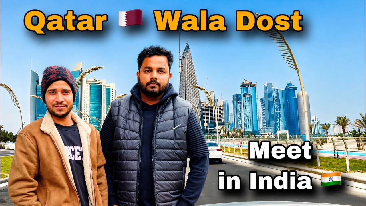 Qatar 🇶🇦 Wala Dost 😎 / nomadic vlogs