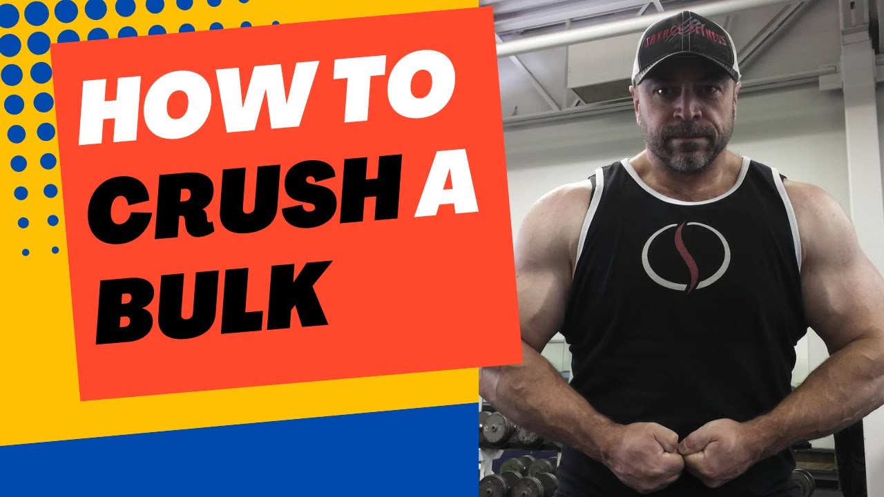 How to CRUSH a BULK (Complete Guide - Minimal Fat, MAX Muscle/Strength)