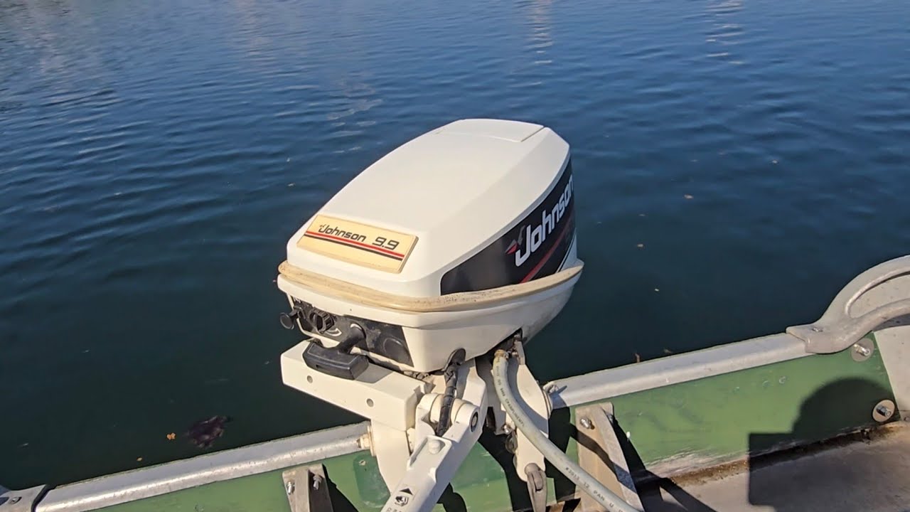 Подвесной мотор Johnson 9,9 л.с. 1989 года, Lake Run