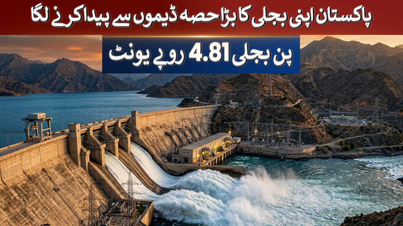 Pakistan&rsquo;s Hydropower Revolution Begins! Electricity at Just Rs 4.81 Per Unit | Rich Pakistan