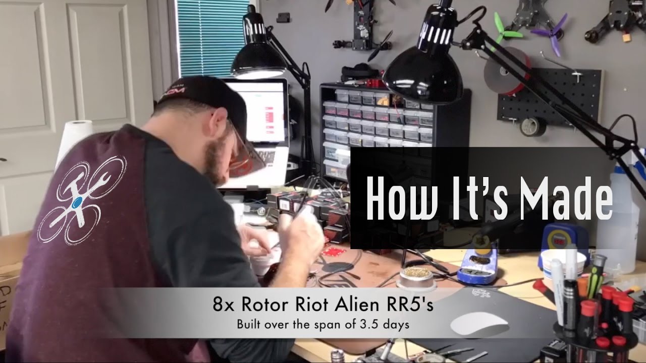 HOW IT'S MADE: Rotor Riot Alien RR5 Pre-Built